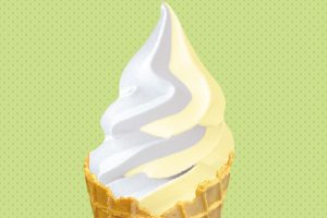 ラ・フランスmixソフトクリーム