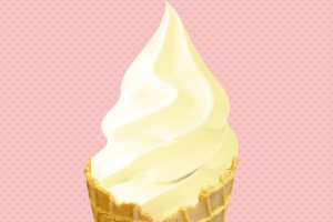 ラ・フランスソフトクリーム