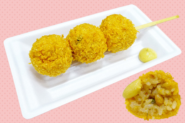 納豆ライスコロッケ串