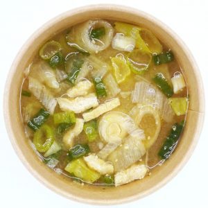 贅沢長ネギのみそ汁