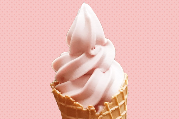 いばらきいちごソフトクリーム